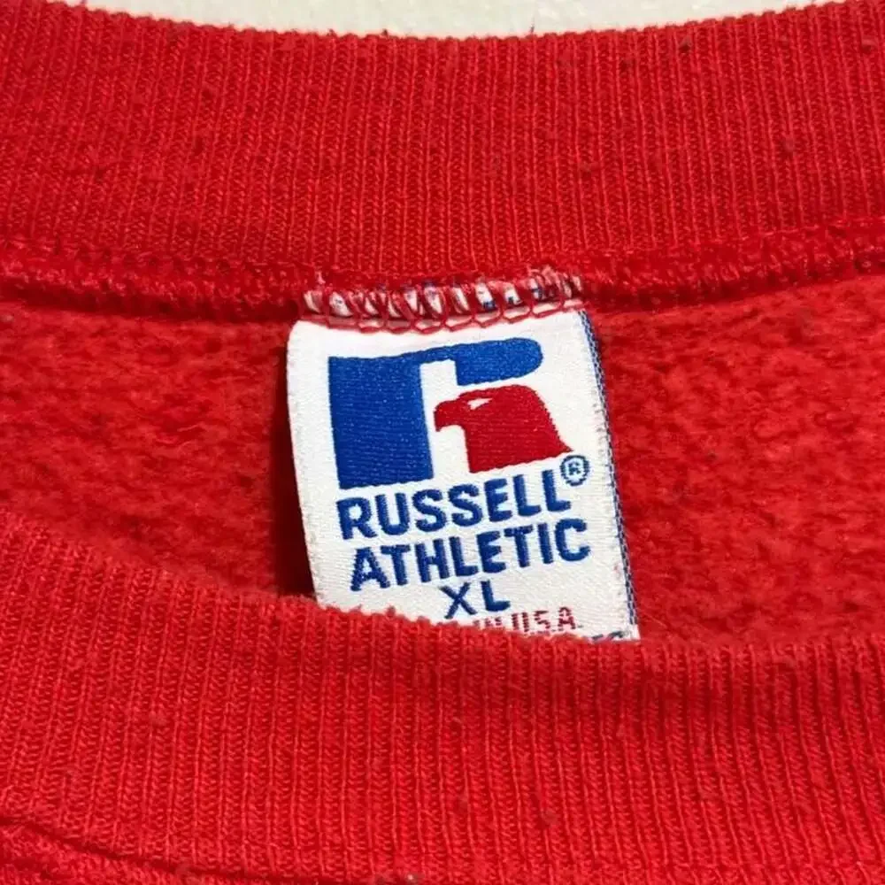 Vintage 1990s Russell Athletic Nebraska University Crewneck Sweatshirt XL
